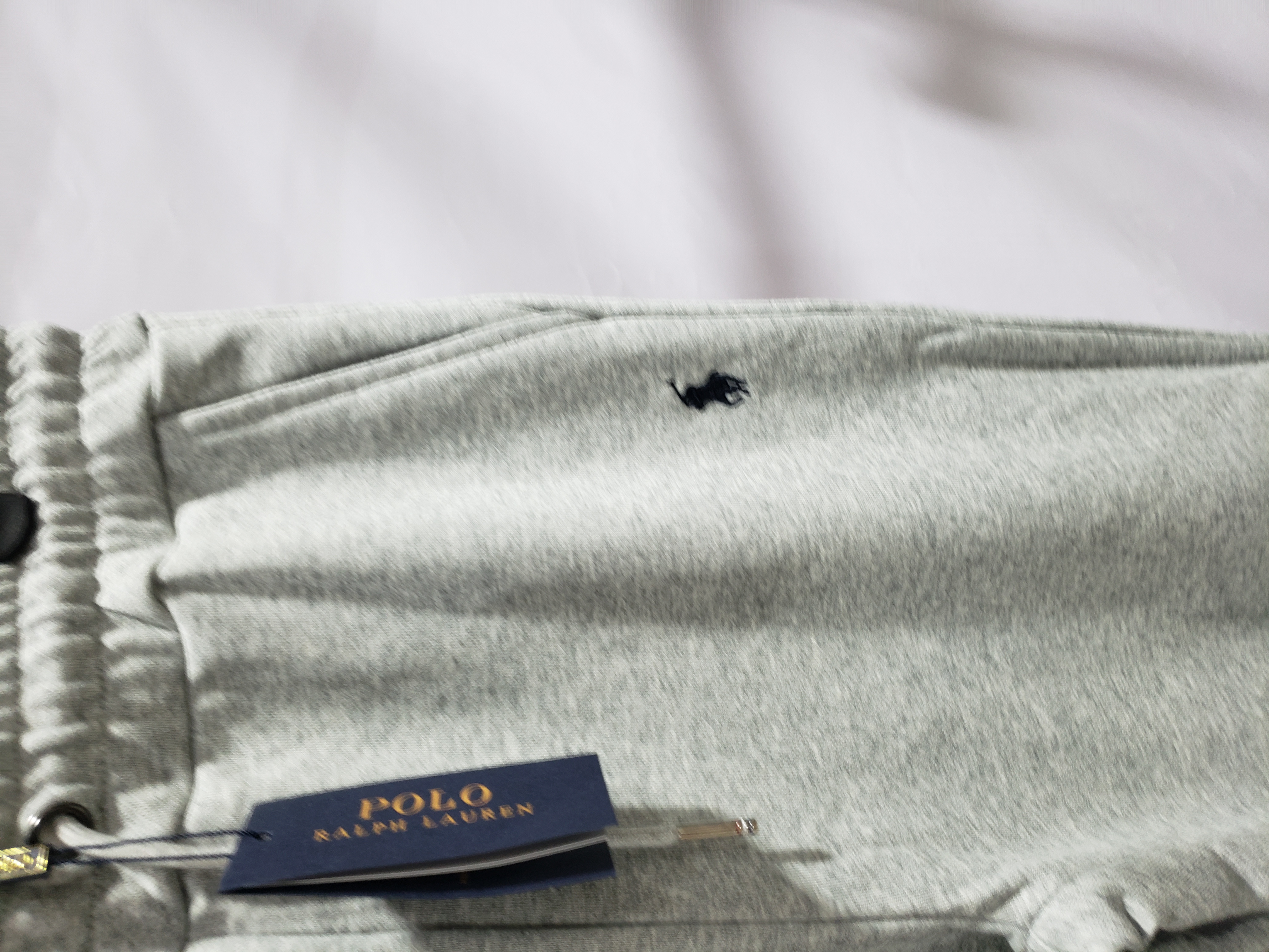 Polo Ralph Lauren Double-Knit Jogger Grey review obosneaker 01