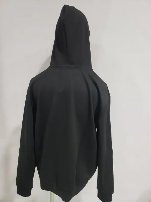 Polo Ralph Lauren Men's Double Knit Full-Zip Hoodie Sweatshirt Black and Red review 