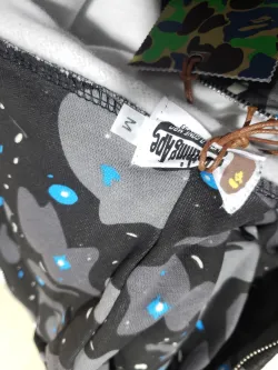 OBO  BAPE Space Camo Shark WGM Full-Zip Hoodie Black review obosneaker 05