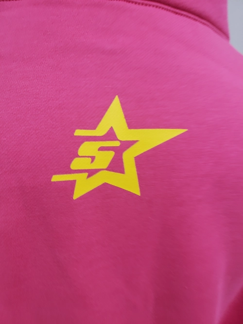 Sp5der Young Thug Punk Hoodie Pink review 