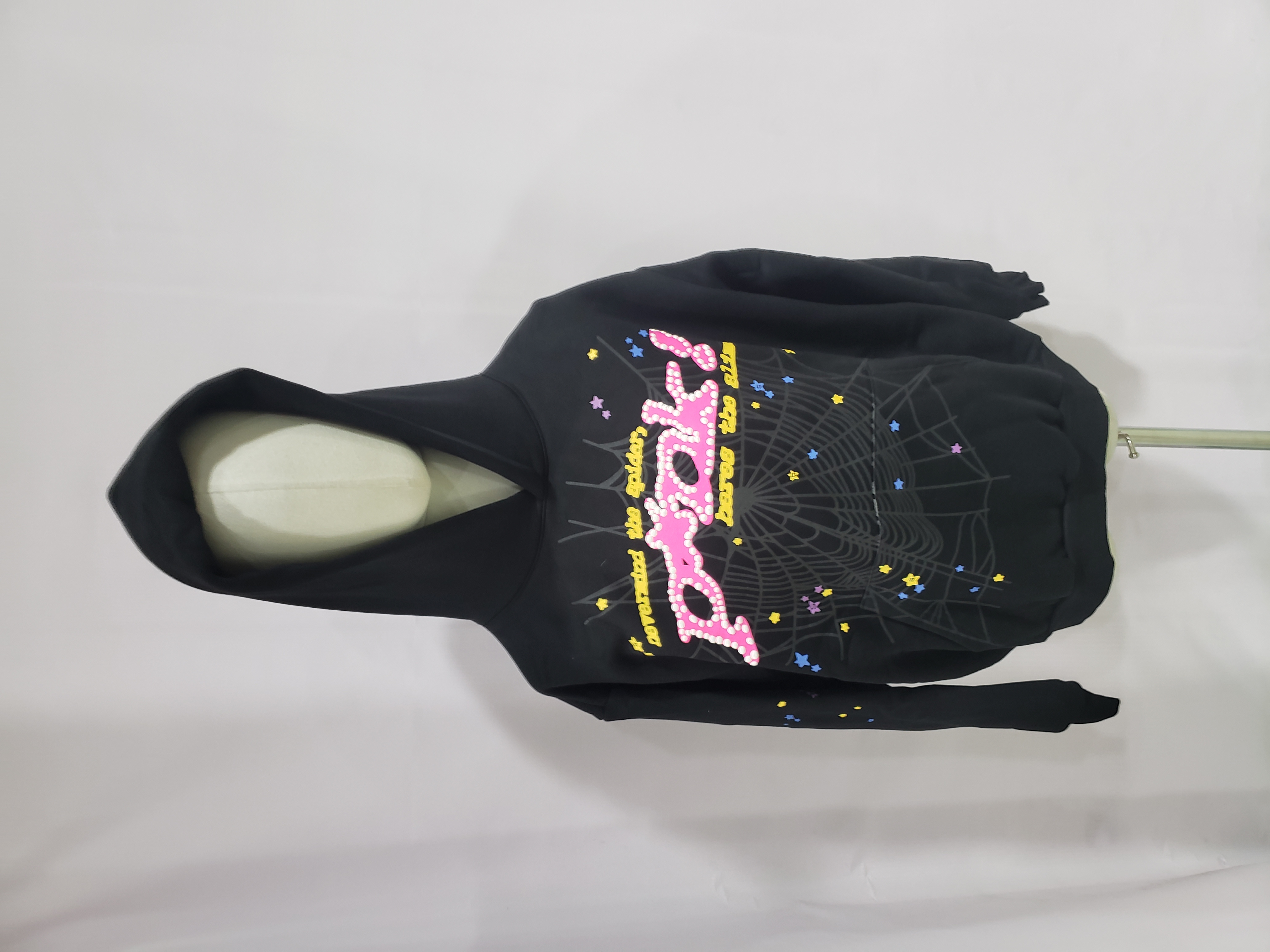 【FLASH SALE】Sp5der Young Thug Punk Hoodie Black review obosneaker 03