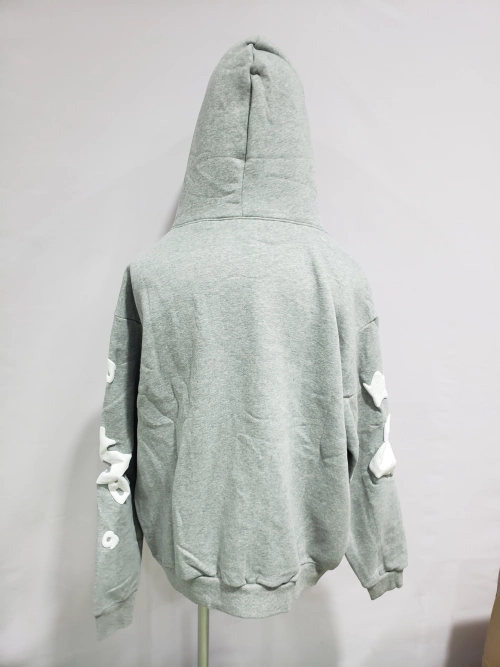 Sp5der Beluga Hoodie Heather Grey review 