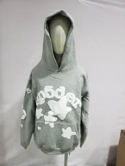 Sp5der Beluga Hoodie Heather Grey review obosneaker 03