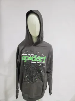 Sp5der Wait Web Hoodie Slate Grey review obosneaker 02