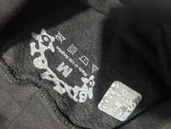 OBO Denim Tears Cotton Wreath Hoodie Black Monochrome review obosneaker  01
