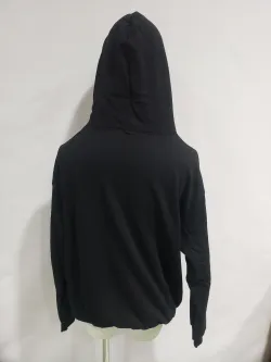 OBO Denim Tears Cotton Wreath Hoodie Black Monochrome review obosneaker  04
