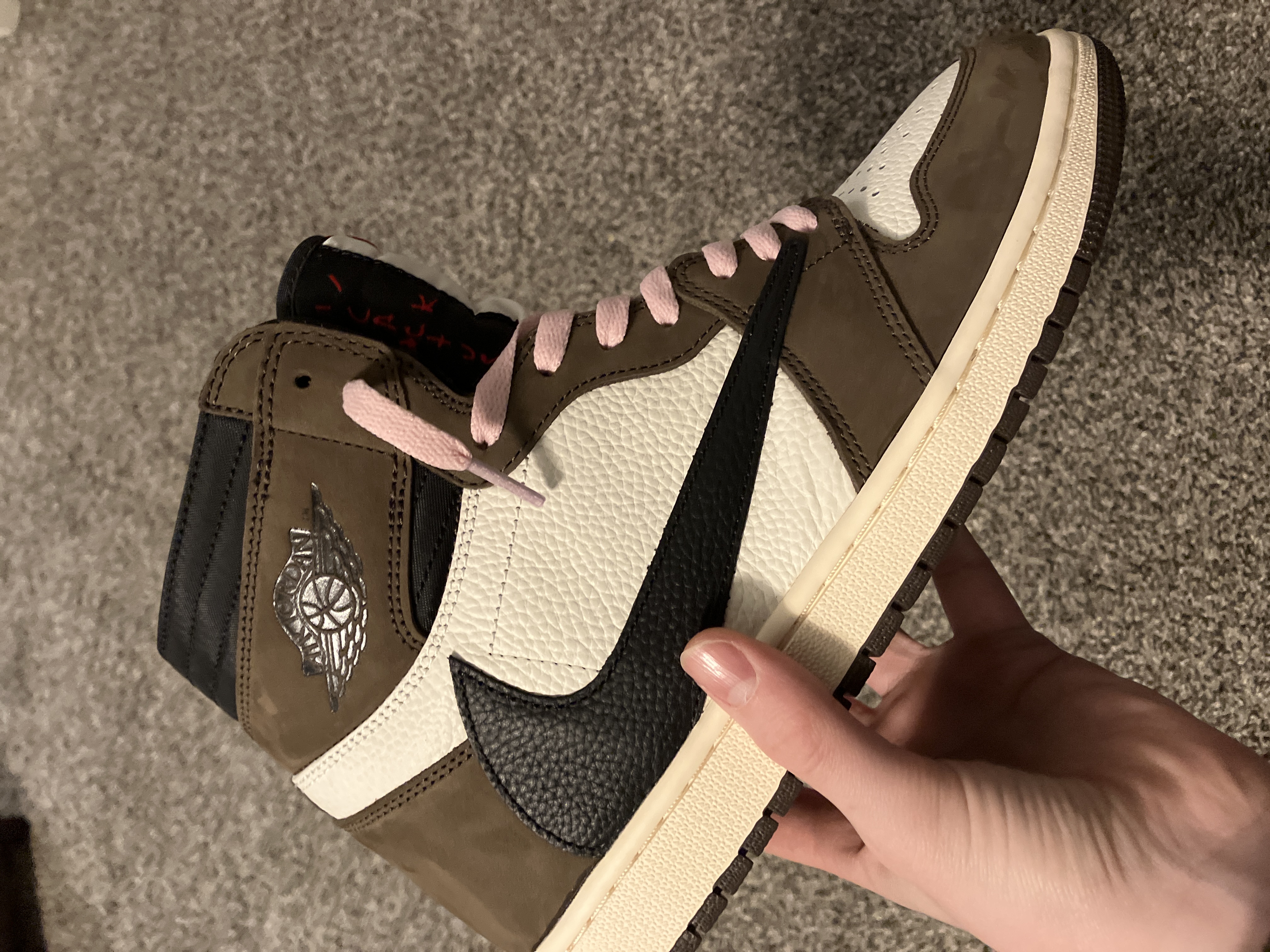Air Jordan 1 Retro High OG SP Travis Scott Mocha CD4487-100 review sigma 00