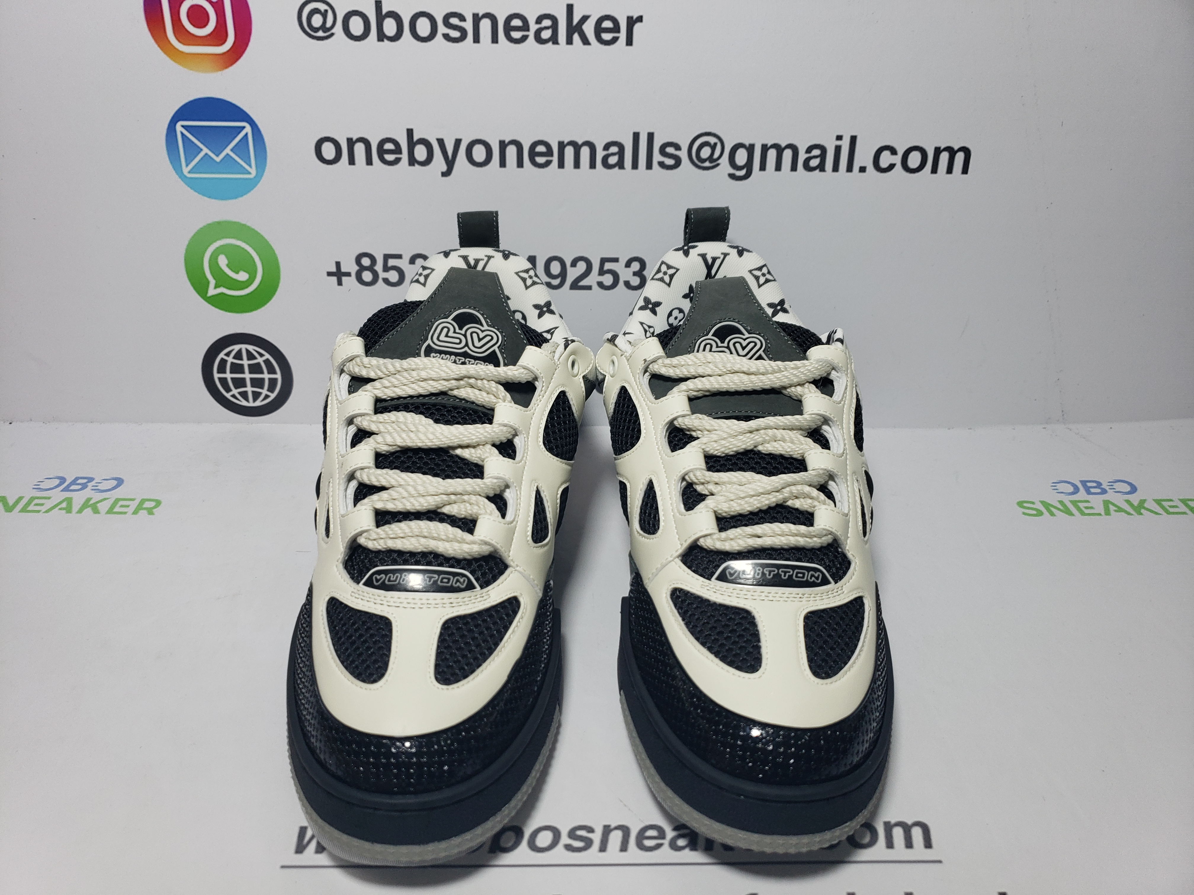 Louis Vuitton LV Skate Sneaker Grey White 1AC52M  review obosneaker 01