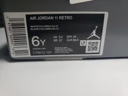 Air Jordan 11 Retro 'Columbia / Legend Blue'  CT8012-104 review obosneaker 01