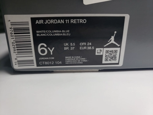 Air Jordan 11 Retro 'Columbia / Legend Blue'  CT8012-104 review 