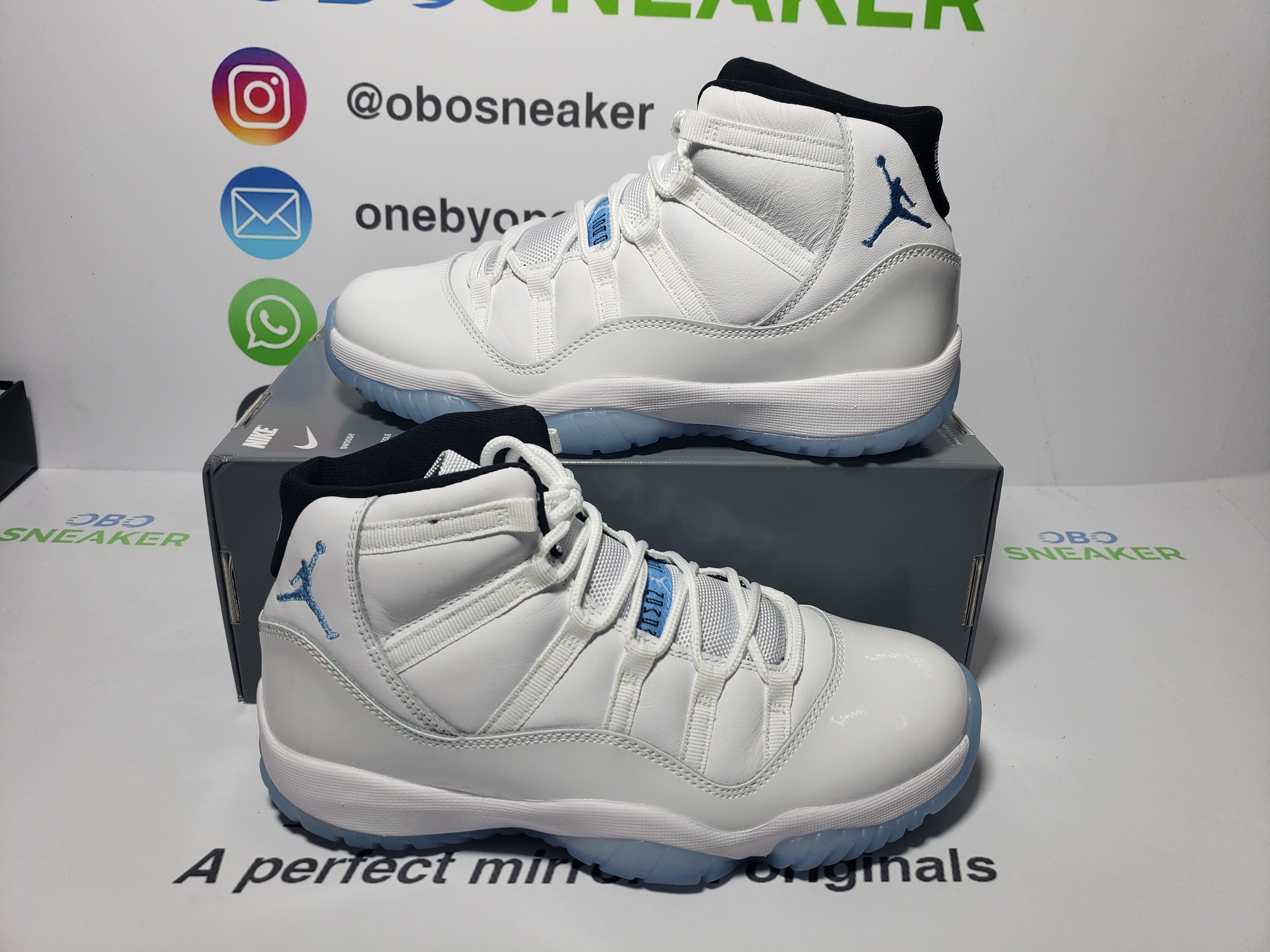 Air Jordan 11 Retro 'Columbia / Legend Blue'  CT8012-104 review obosneaker 05