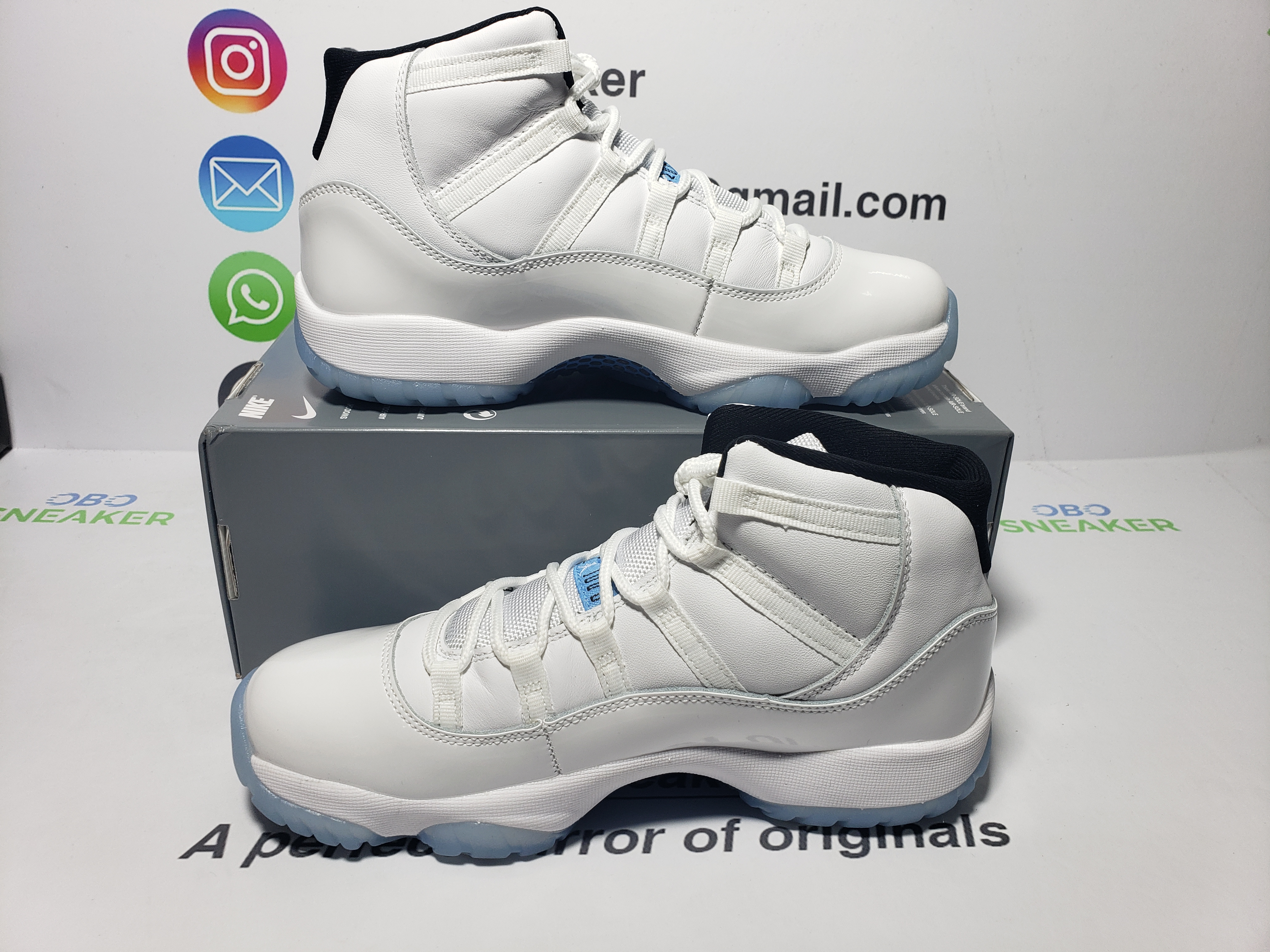 Air Jordan 11 Retro 'Columbia / Legend Blue'  CT8012-104 review obosneaker 06