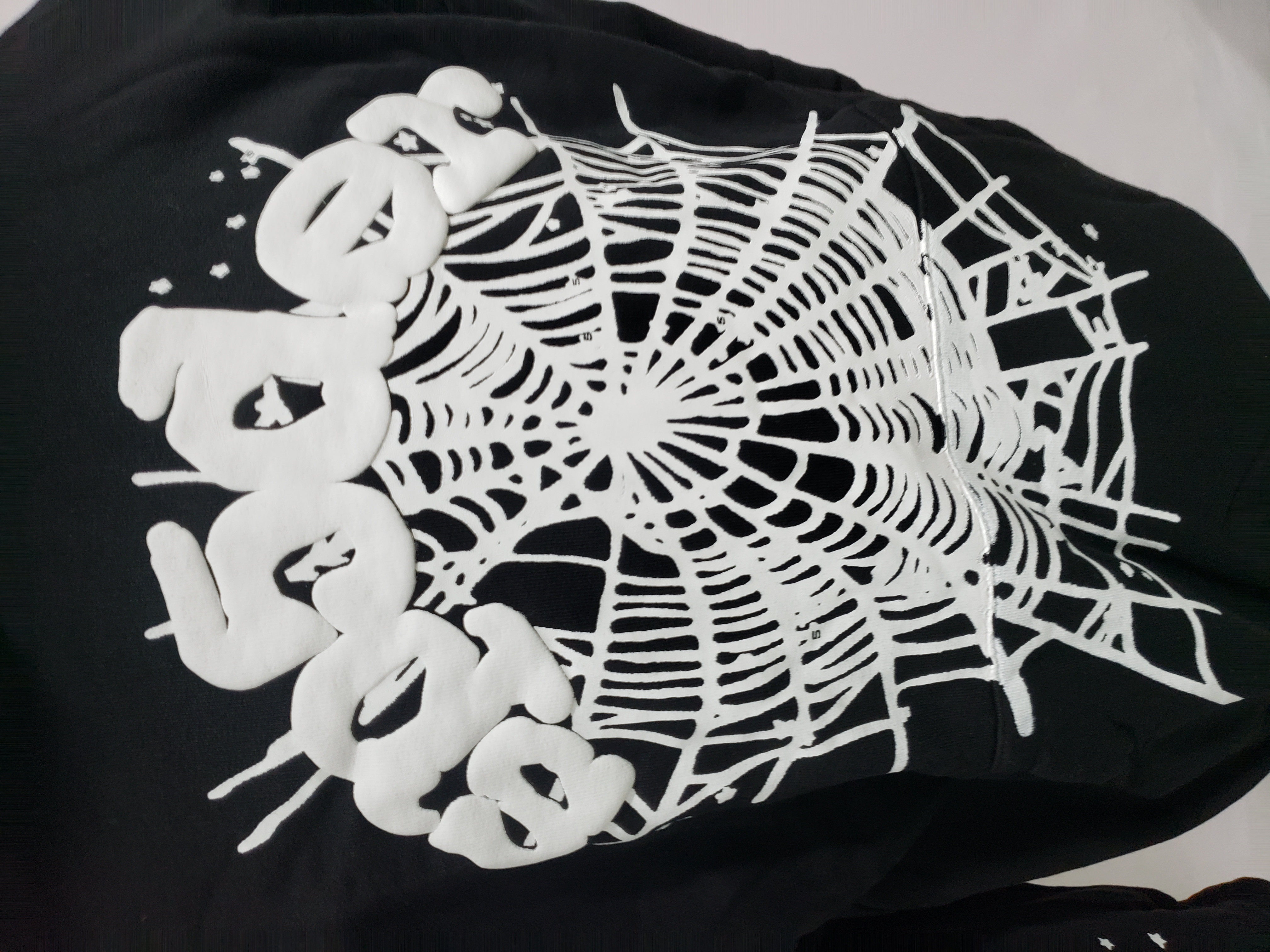 Sp5der Spider Worldwide Black OG Web Hoodie review obosneaker 02