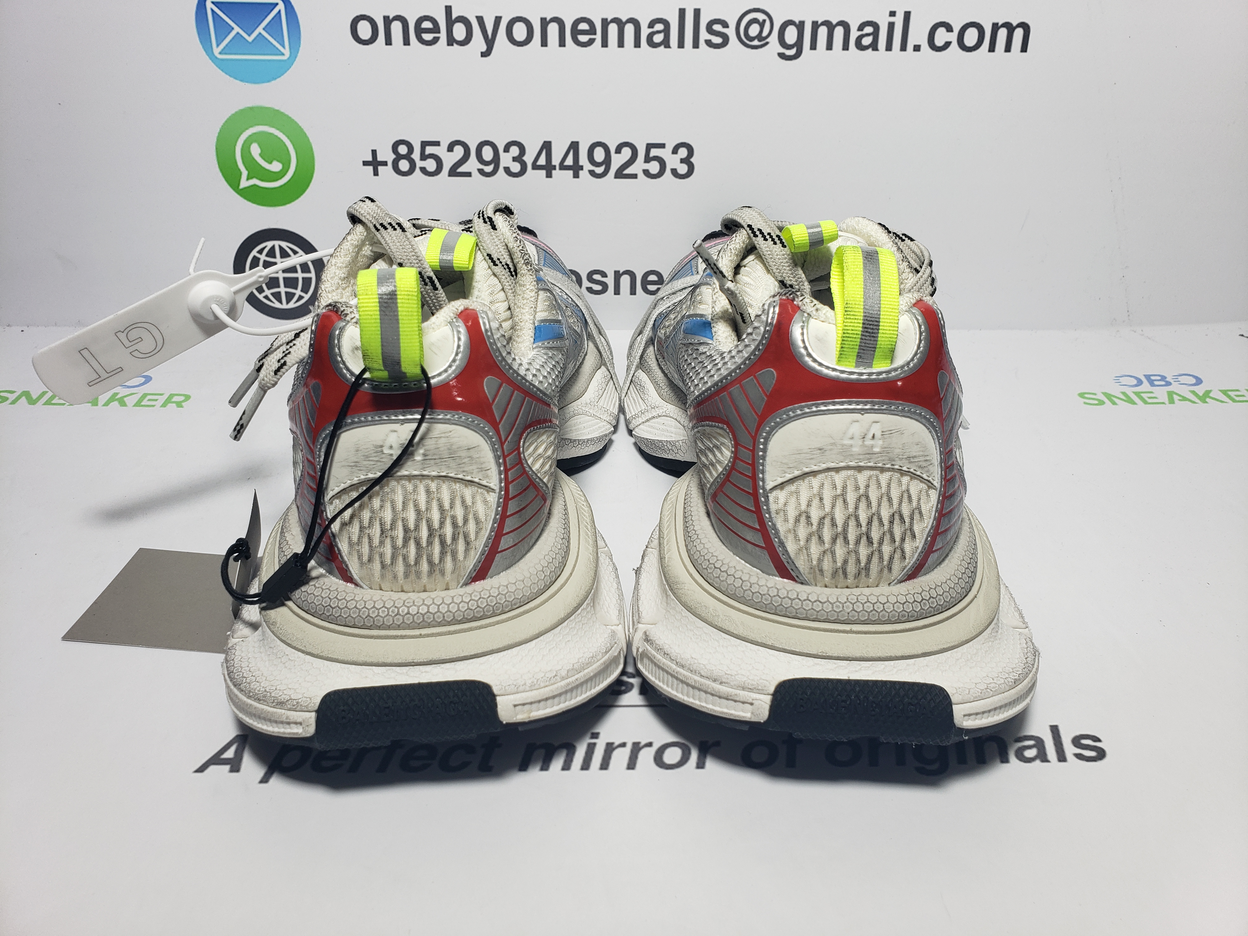 Balenciaga White, red And Blue 734734W3XL5 9654 review obosneaker 02
