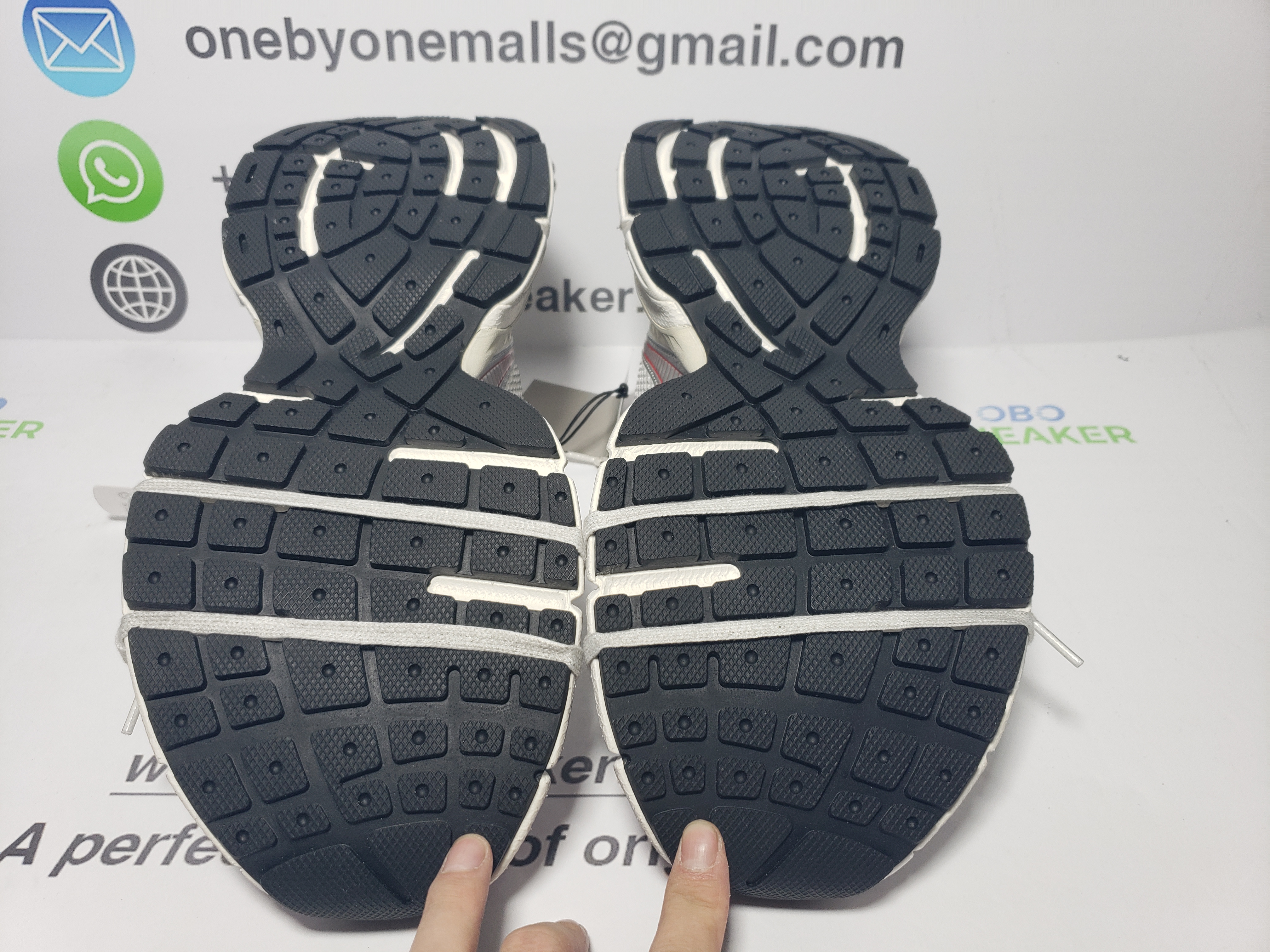 Balenciaga White, red And Blue 734734W3XL5 9654 review obosneaker 04