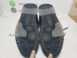 OFF-WHITE OOO Low Tops "For Walking "Black White OMIA189F21LEA0031001 review obosneaker  05