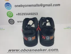  A Bathing Ape Bape Sta Low Black Black Snake Skin  1180 191 009 review obosneaker 03