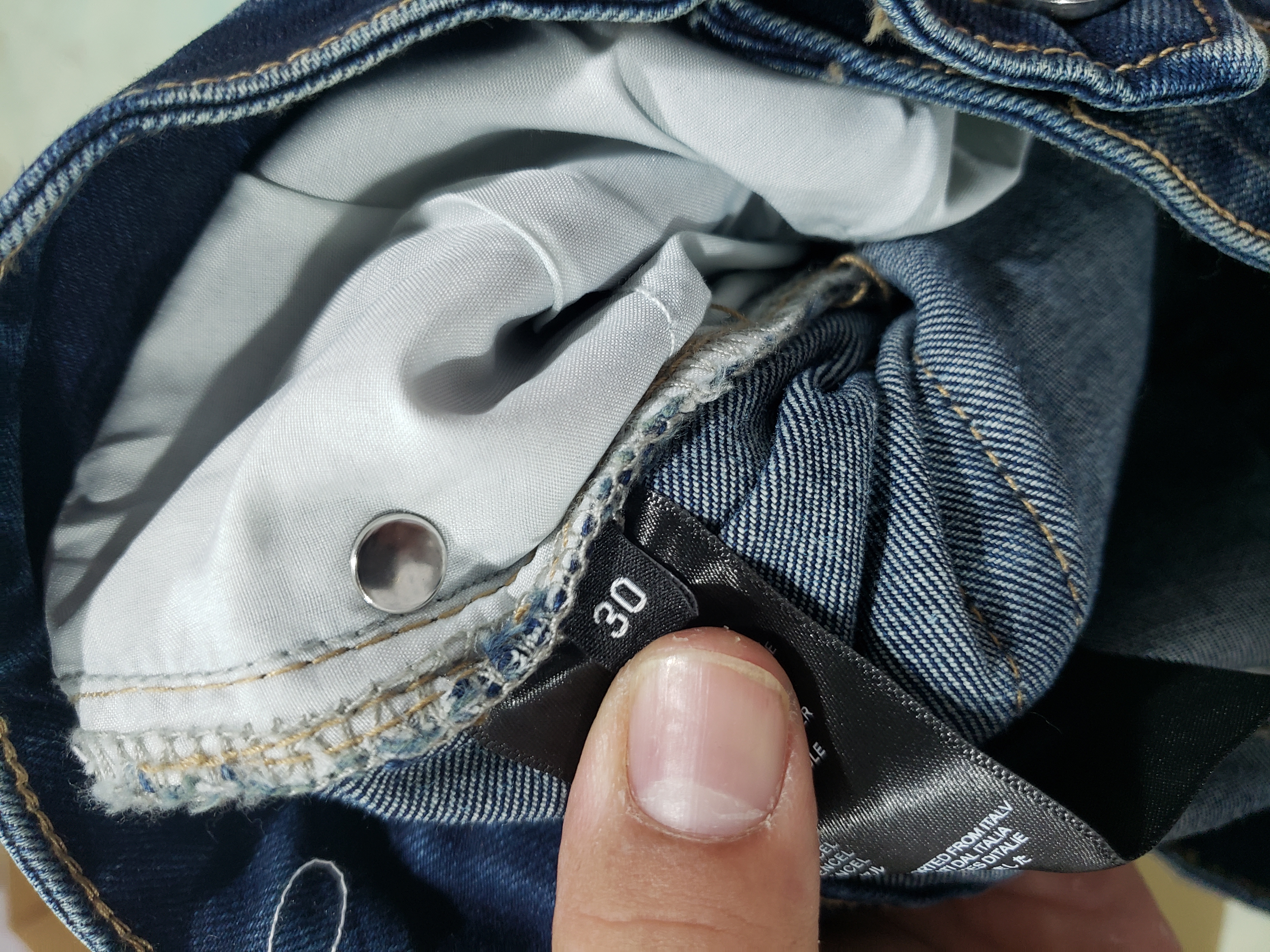 OBO AMIRI Blue Varsity Jeans review obosneaker 00