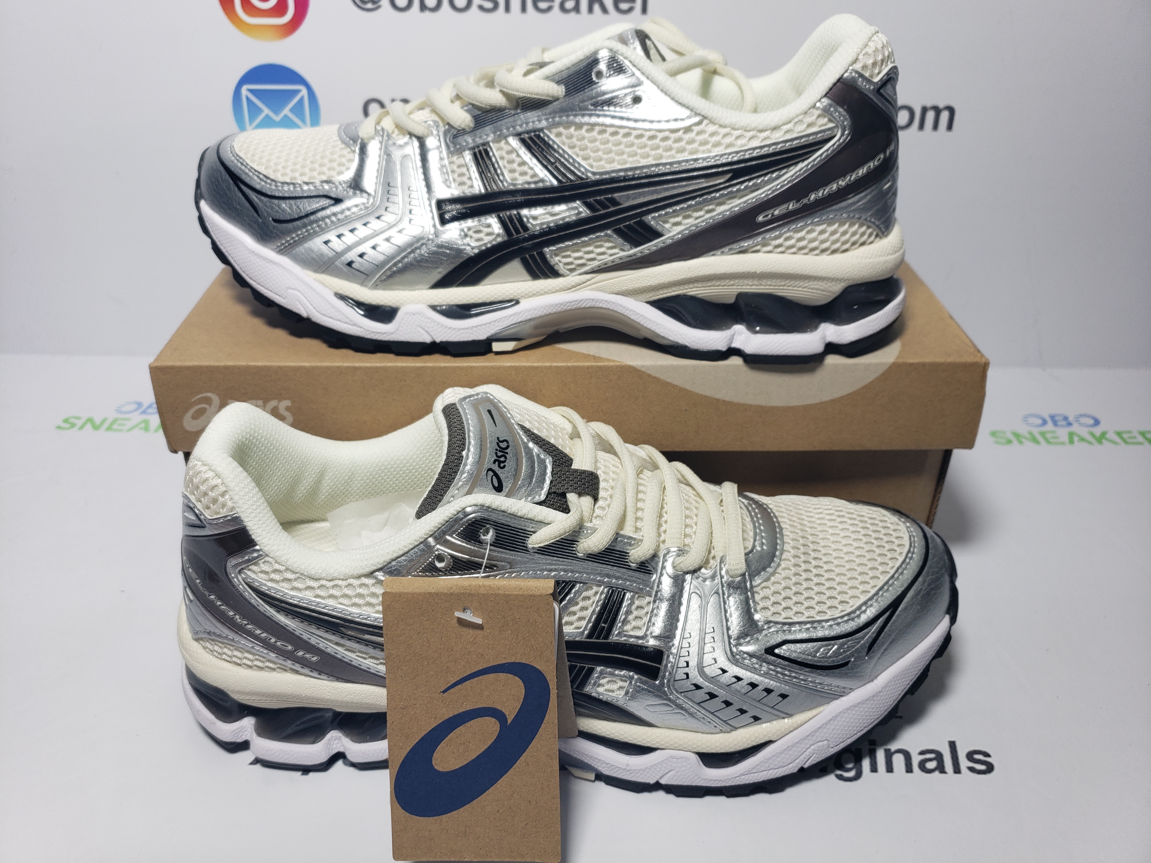 ASICS Gel-Kayano 14 Cream Black Metallic Plum 1201A019-108 review obosneaker 05