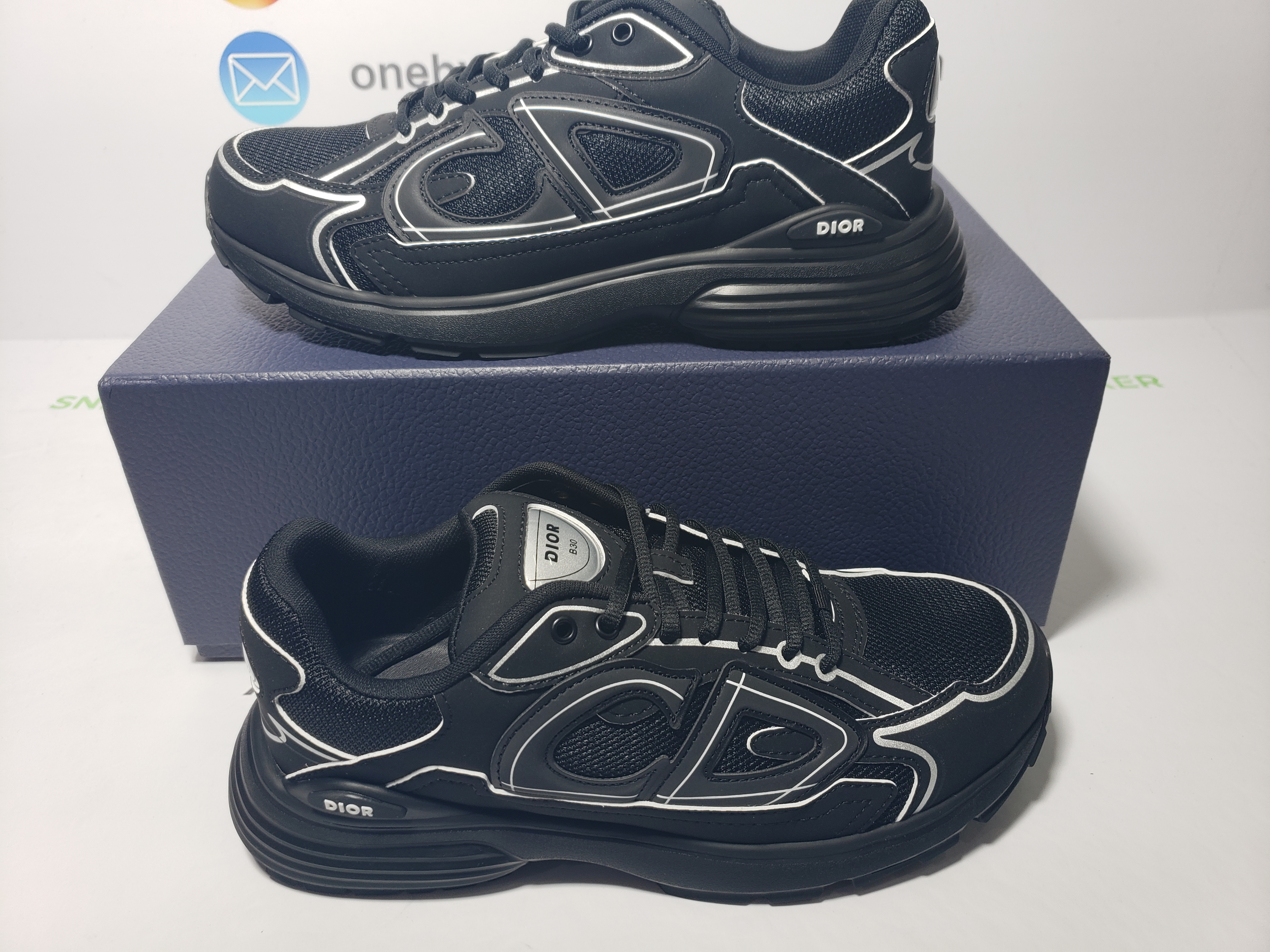 Dior B30 Triple Black 3SN279ZND-H900 review obosneaker 04