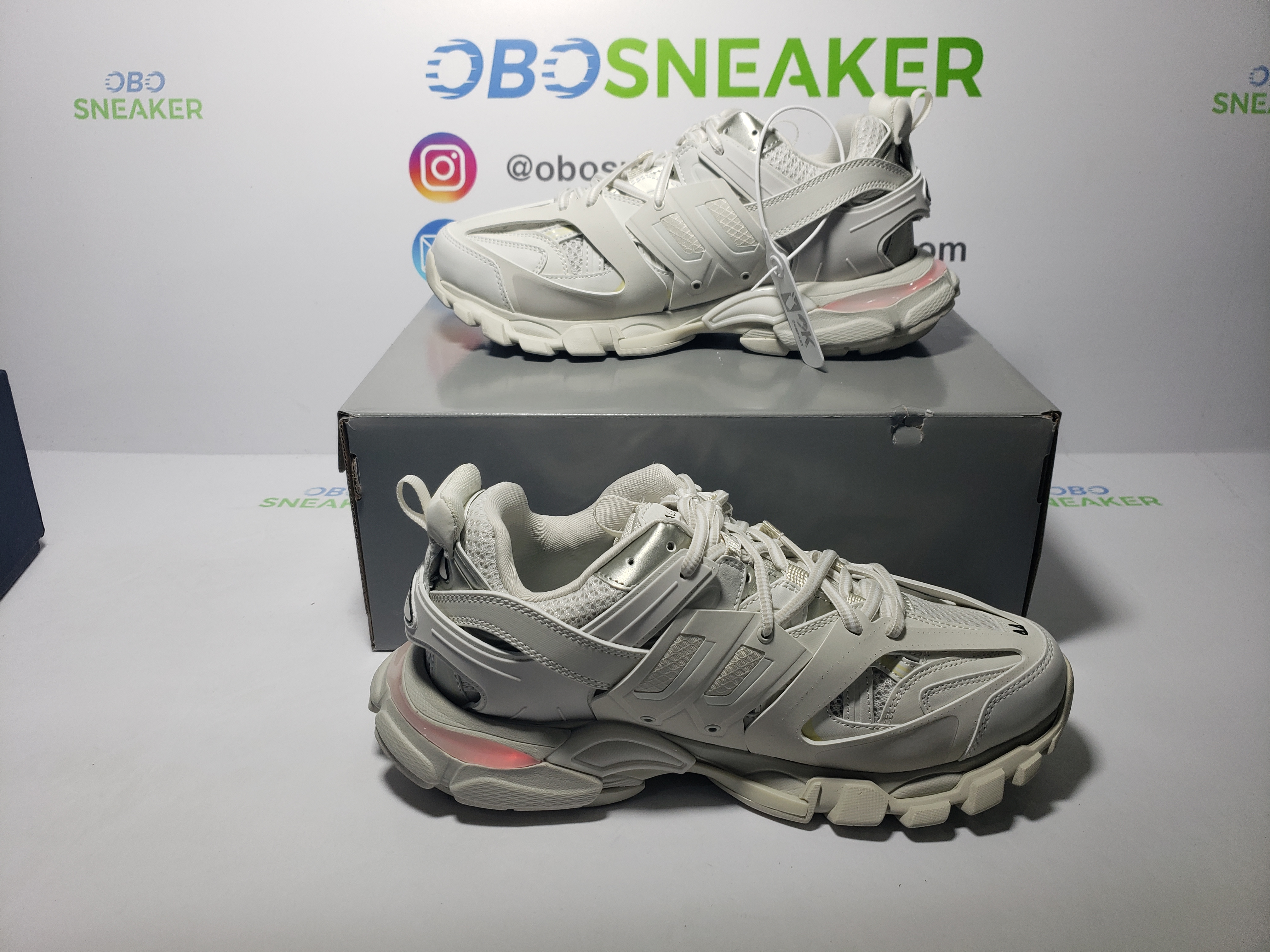 Balenciaga Tess S.White  542436 W1GB7 6509 (With LED) review obosneaker 03