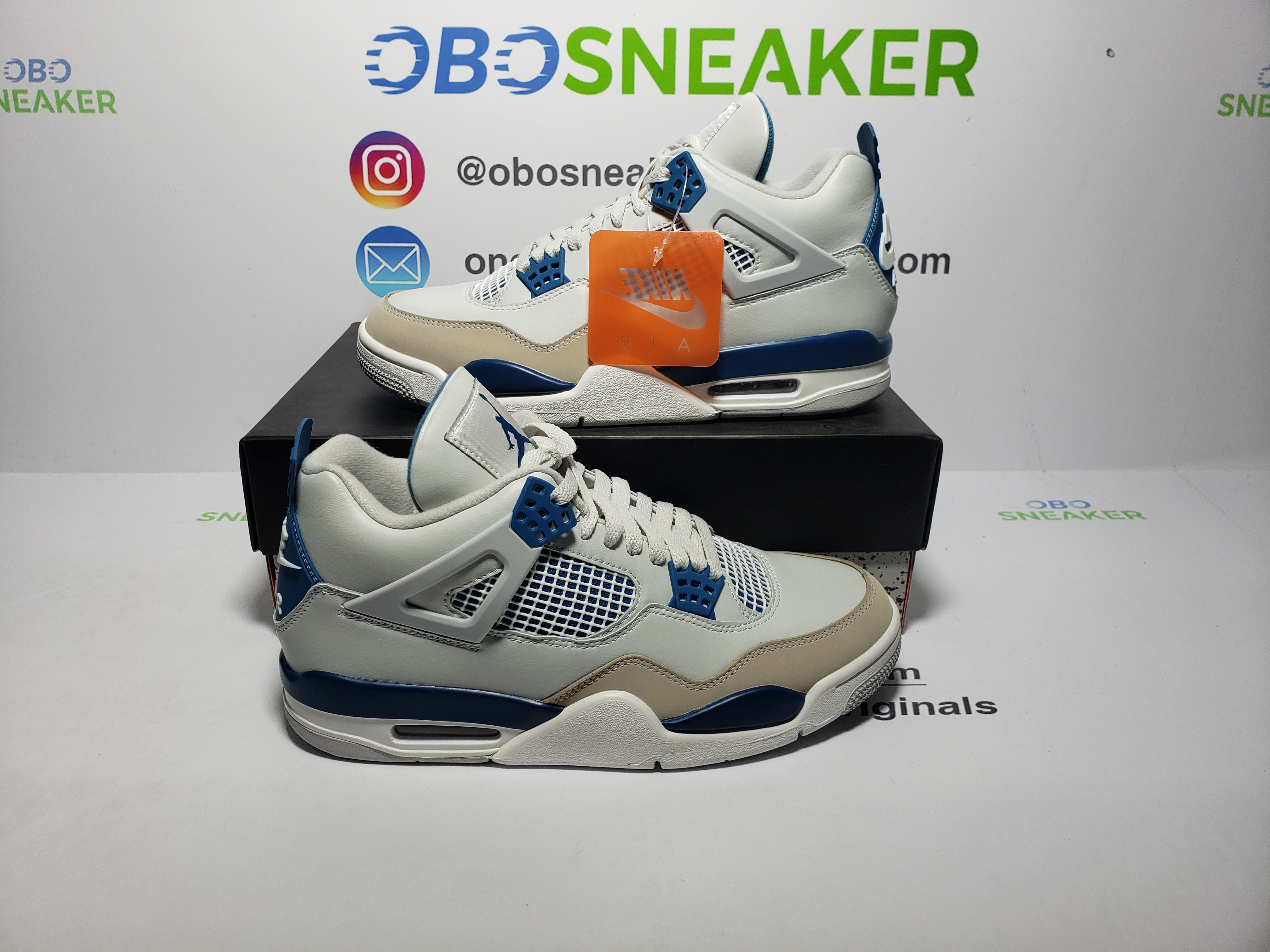 Air Jordan 4 Retro Military Blue (2024) FV5029-141 review obosneaker 02
