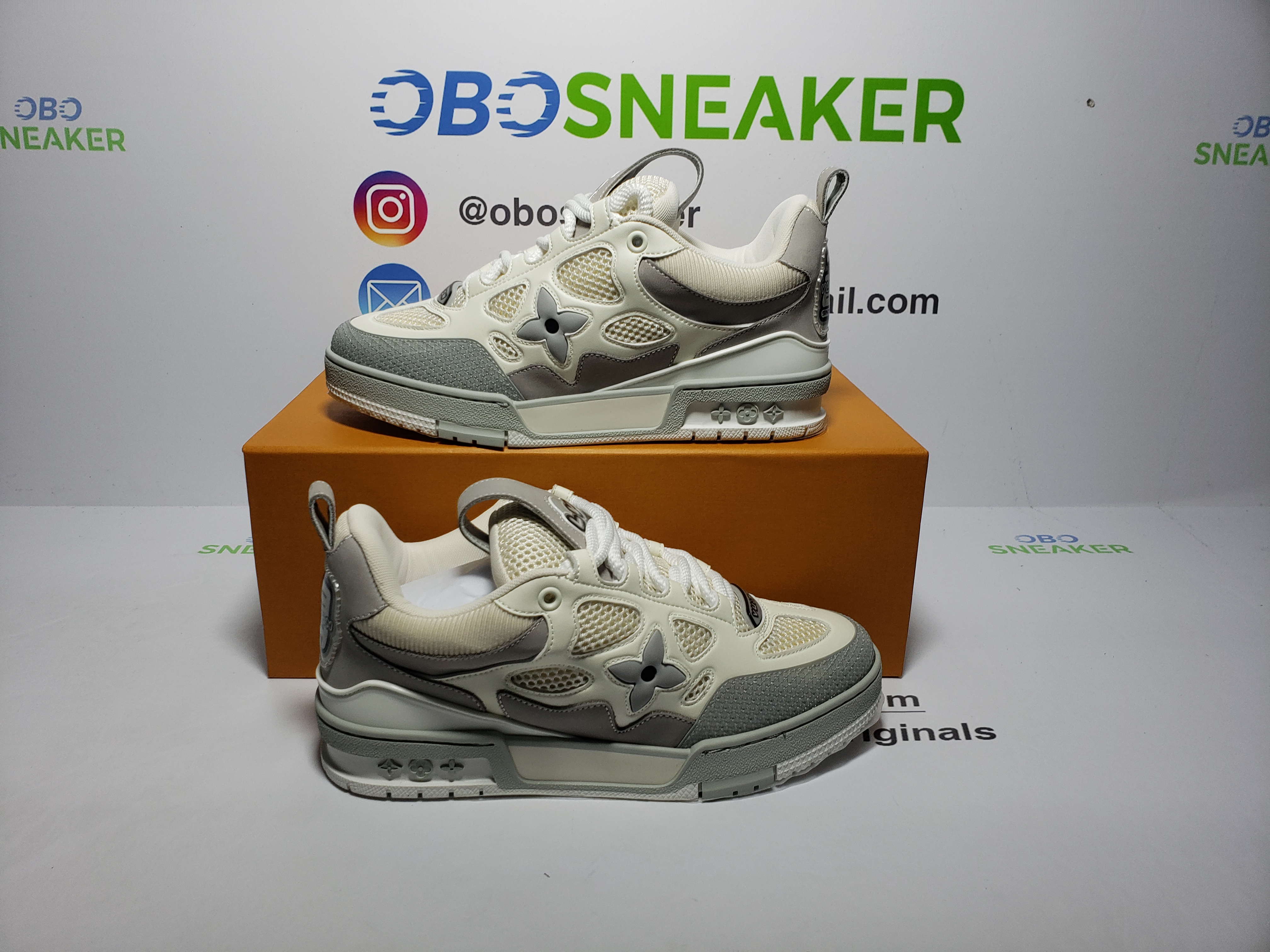 Louis Vuitton LV Skate Grey 1ACQP4  review obosneaker 01