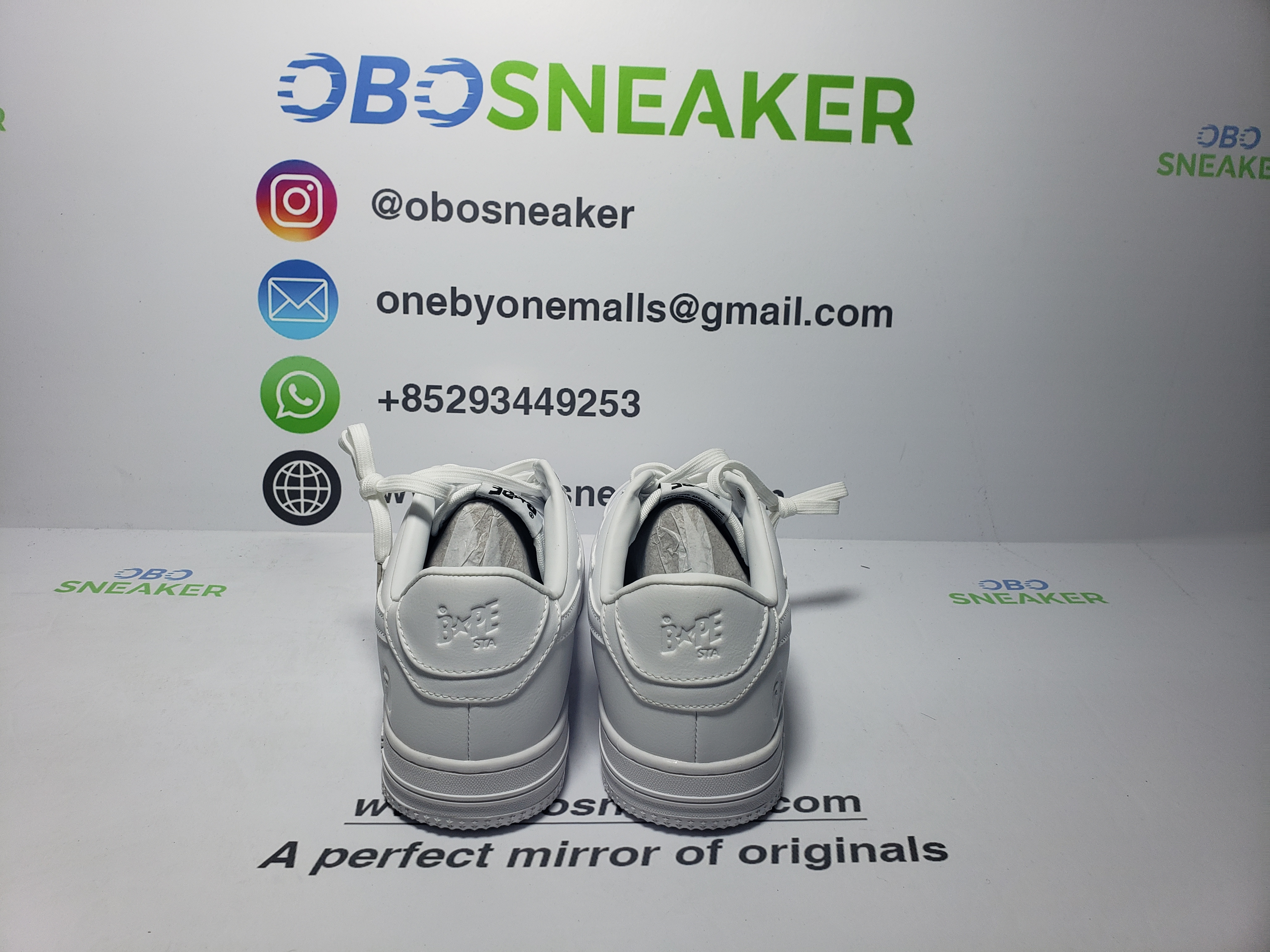 A Bathing Ape Bape Sta Low Triple White 1H70-191-006 review obosneaker 01