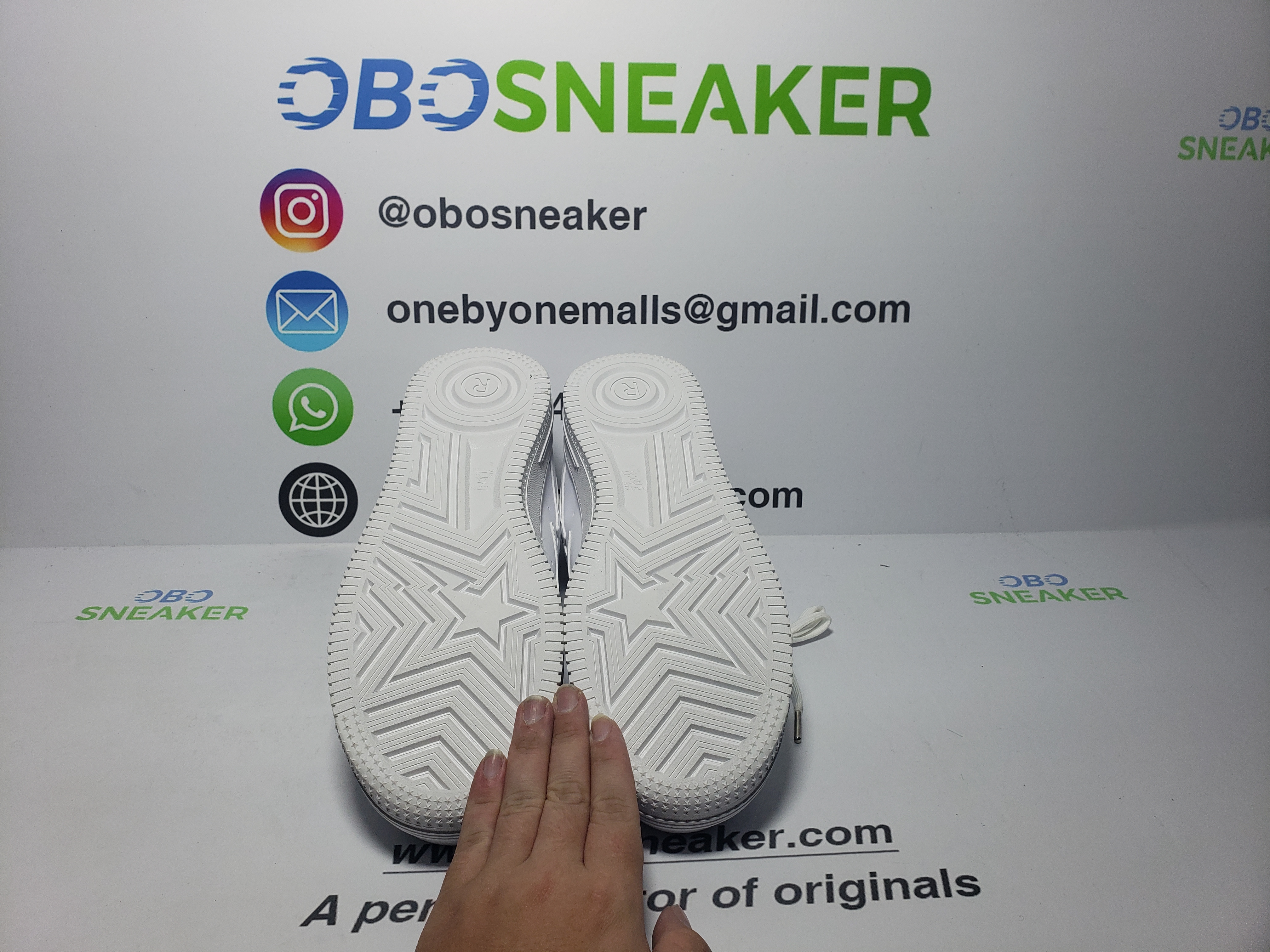 A Bathing Ape Bape Sta Low Triple White 1H70-191-006 review obosneaker 04