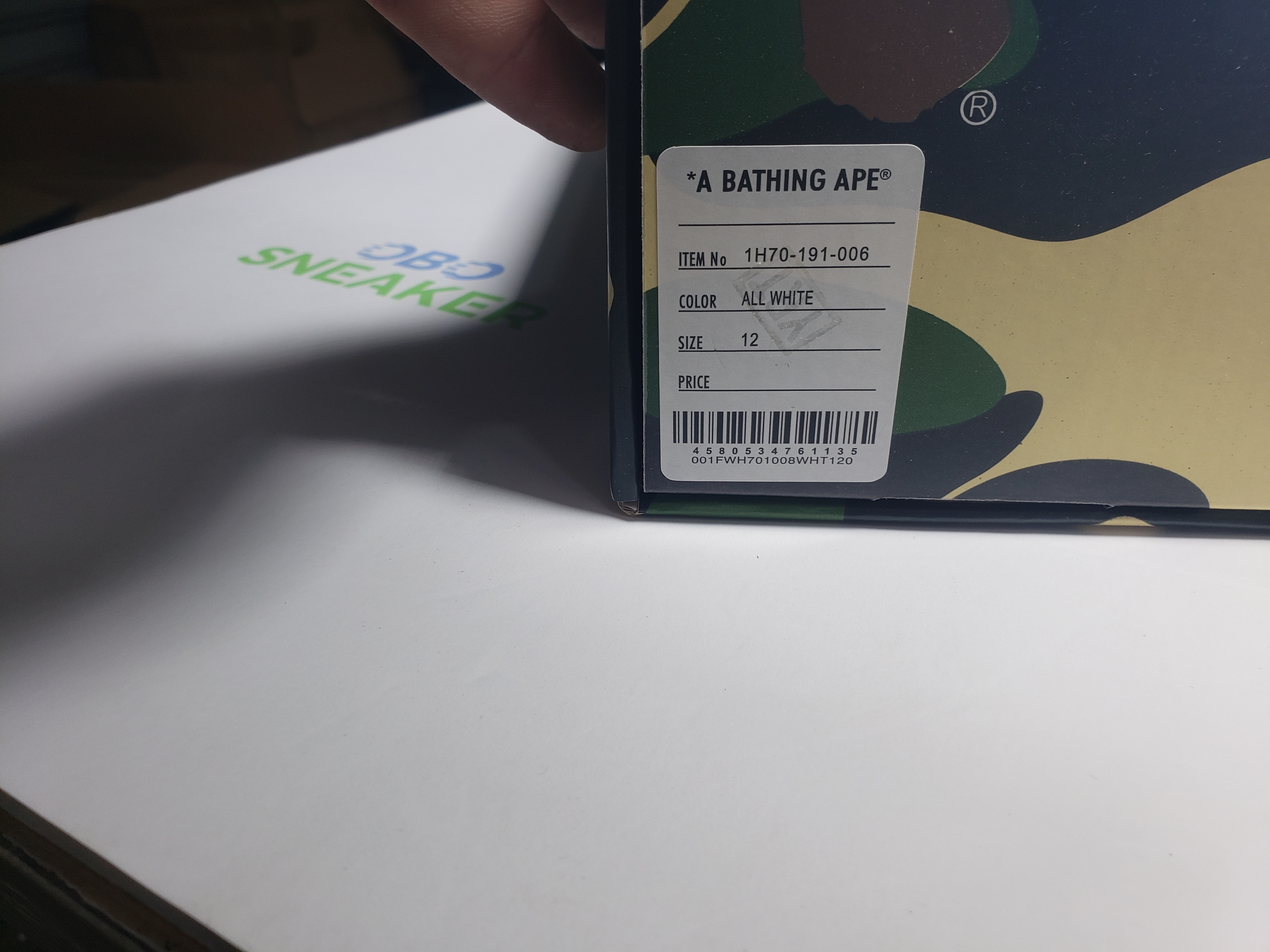 A Bathing Ape Bape Sta Low Triple White 1H70-191-006 review obosneaker 00