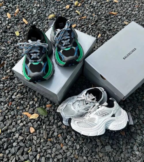 Balenciaga Black Blue Green 784342 W2MV2 1143 review 