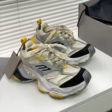 Balenciaga CARGO White yellow silver 784339-W2MV1-1170 review 