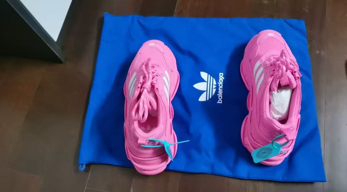Balenciaga x adidas Triple S Neon Pink (Women's) review Alberta