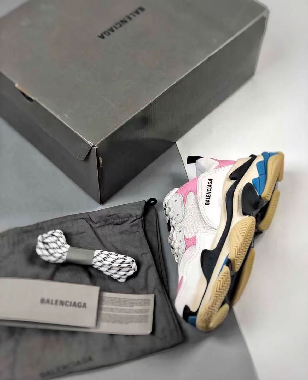 Balenciaga Triple S Pastels (Women's) 524039 W09ON 8866 review Alger 02