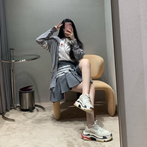 Balenciaga Triple S White Red (Women's) 524037 W09E1 9000 review 