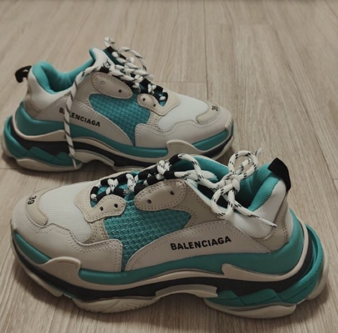 Balenciaga Triple S Mint Green 524039 W09E1 9878 review Alonso 00