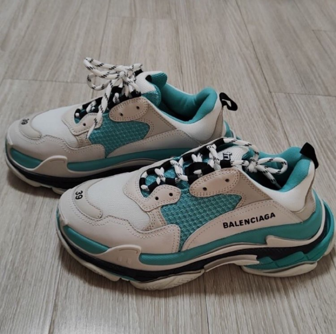 Balenciaga Triple S Mint Green 524039 W09E1 9878 review Alonso 01