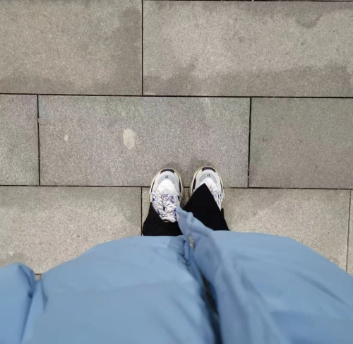 Balenciaga Triple S White Dark Blue 534217 W09E1 9000 review 