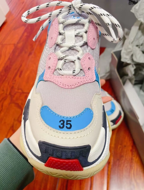 Balenciaga Triple S Tide Pink 524039 W09OH 4196 review 
