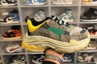 Gucci x Balenciaga The Hacker Project Triple S Beige Green Yellow  681067UMO20 9766 review Edward