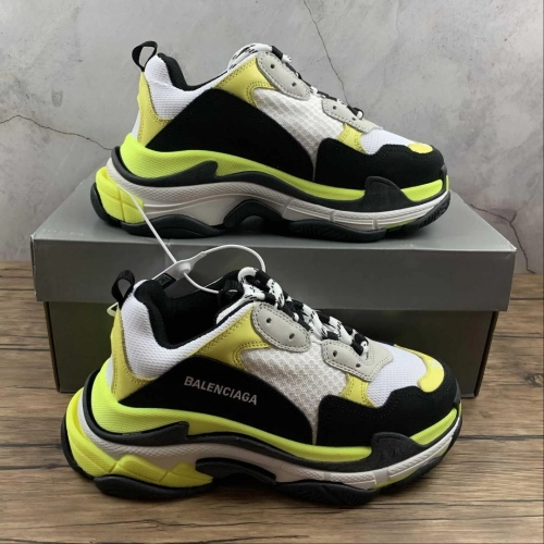 Balenciaga Black, White, And Yellow  524039 W09OH 7079 review 
