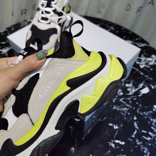 Balenciaga Black, White, And Yellow  524039 W09OH 7079 review Haley