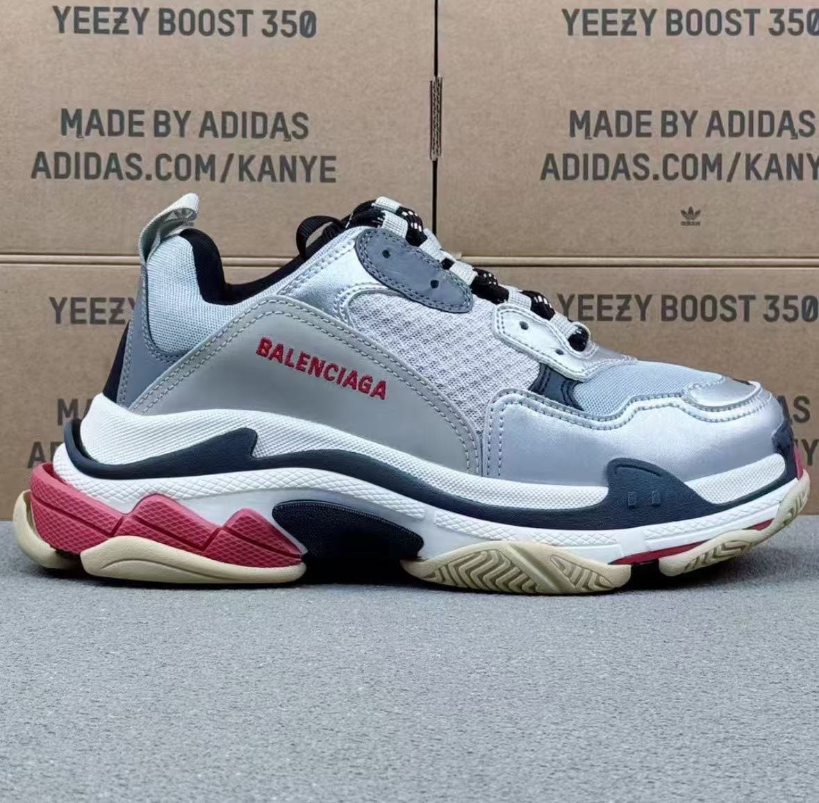 Balenciaga Triple S Grey Silver Black 512175 W0903 1081 review Marshall 00