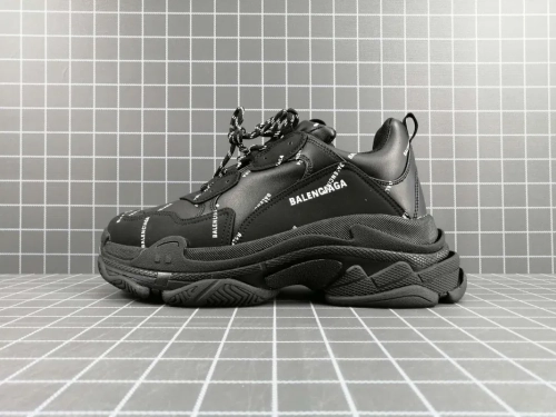 Balenciaga Triple S Black  524039 W06E2 2020 review 