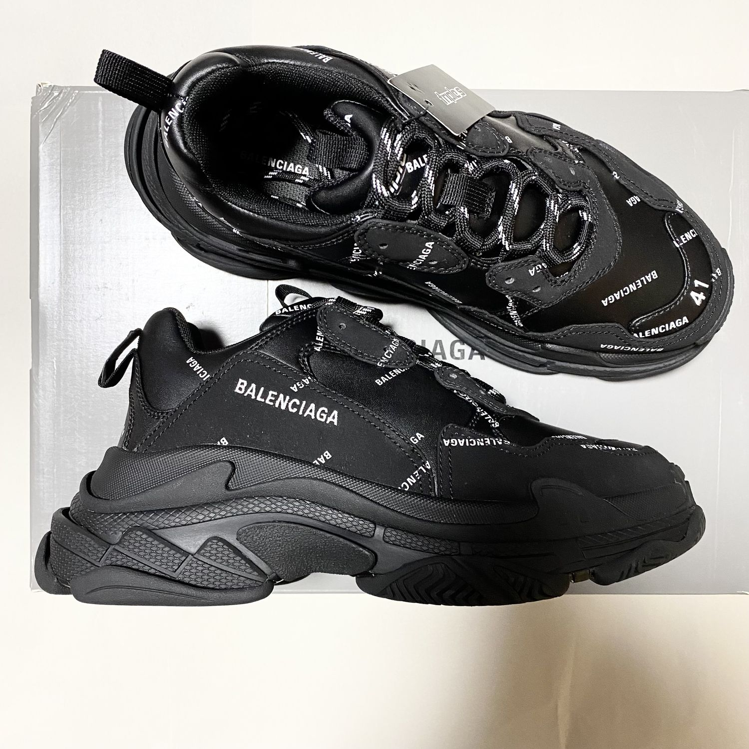 Balenciaga Triple S Black  524039 W06E2 2020 review Quintion