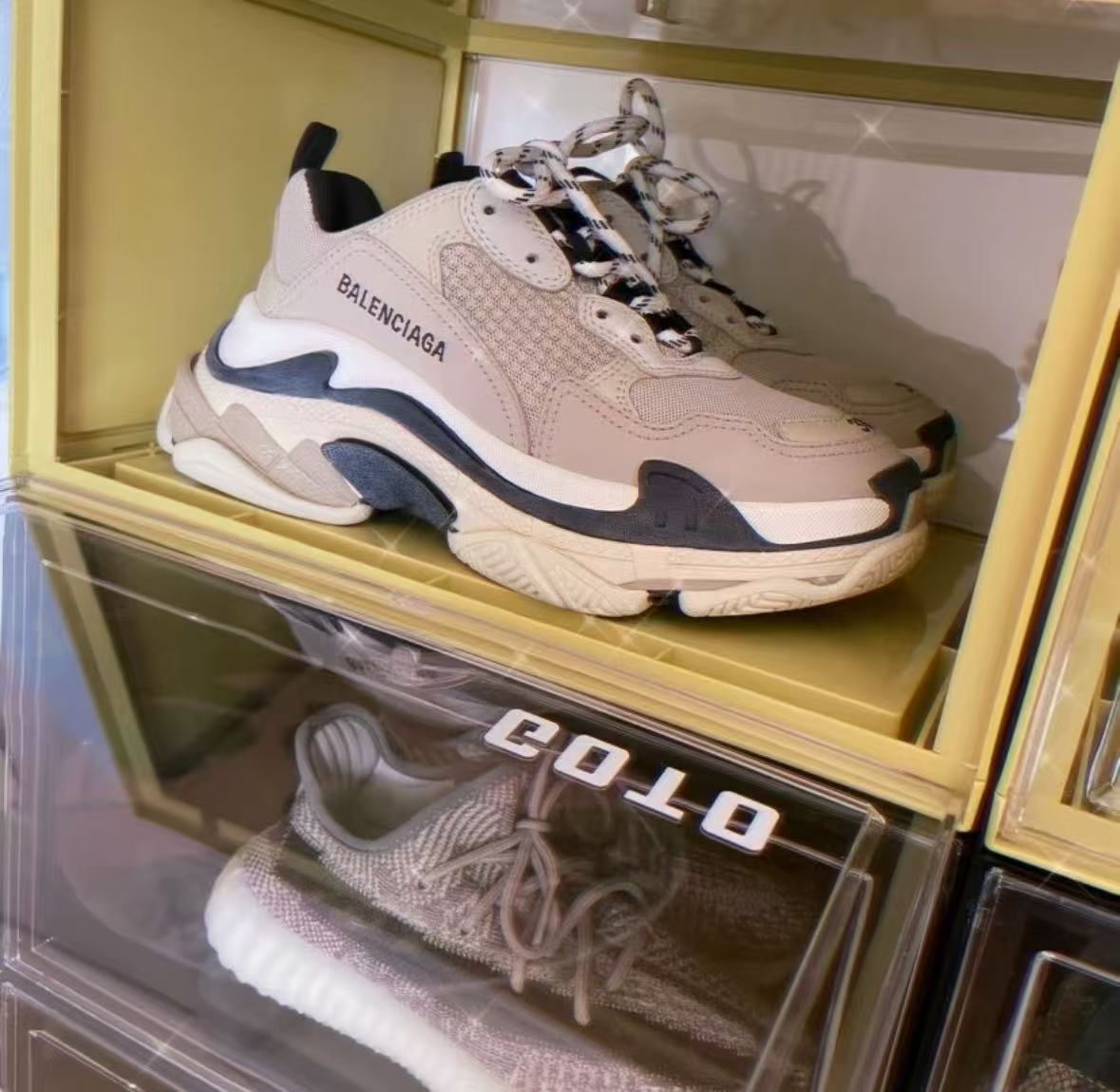 Balenciaga Triple S Vanilla Color 536737 W09O6 9787 review Radomil