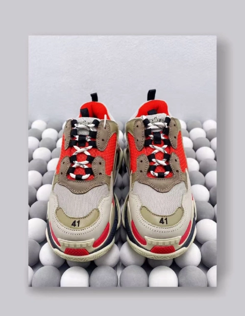 Balenciaga Triple S Red White Dark Grey 541624 W06E2 1863 review 