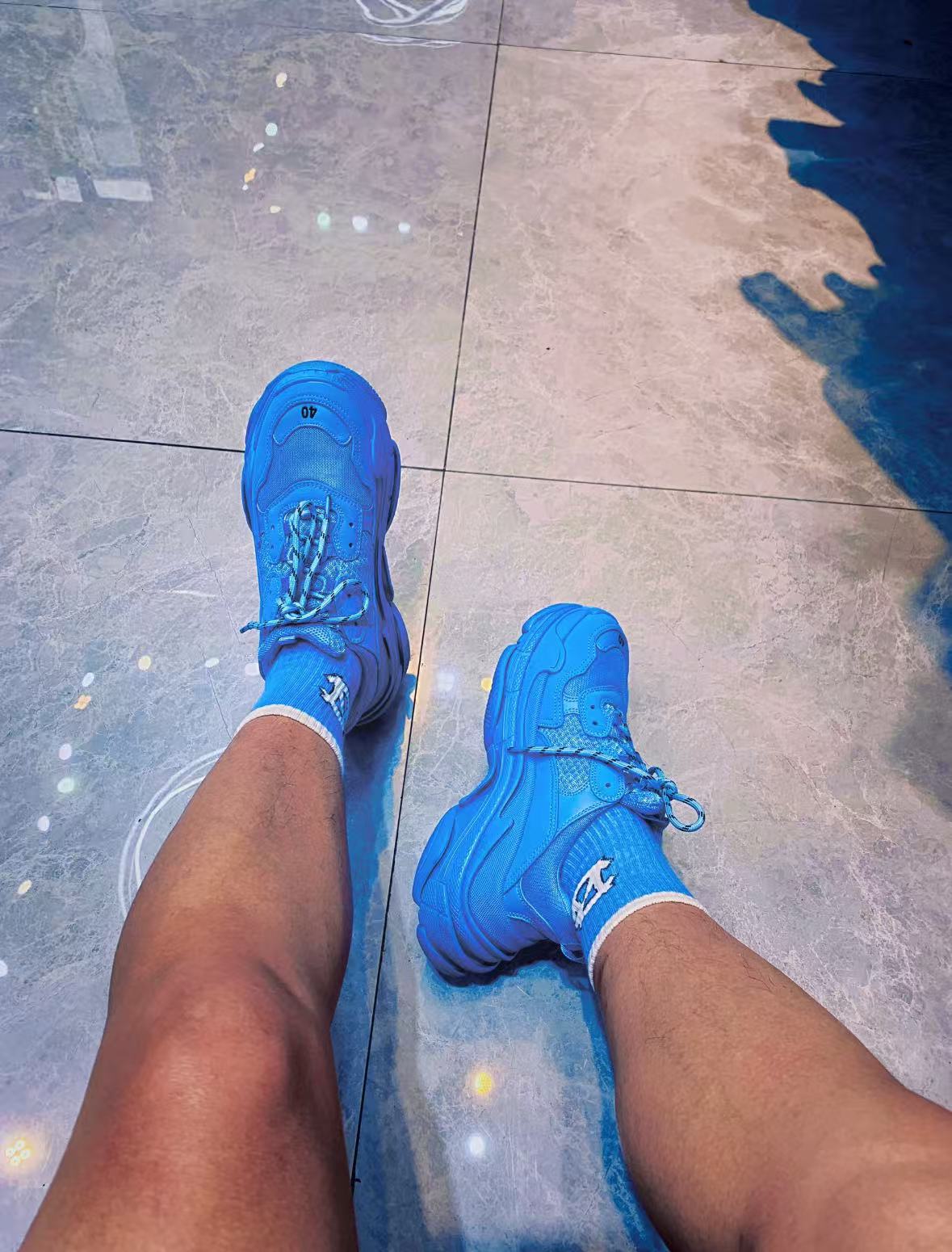 Balenciaga Triple S Moonlight 524039 W2FW1 4800 review SAM