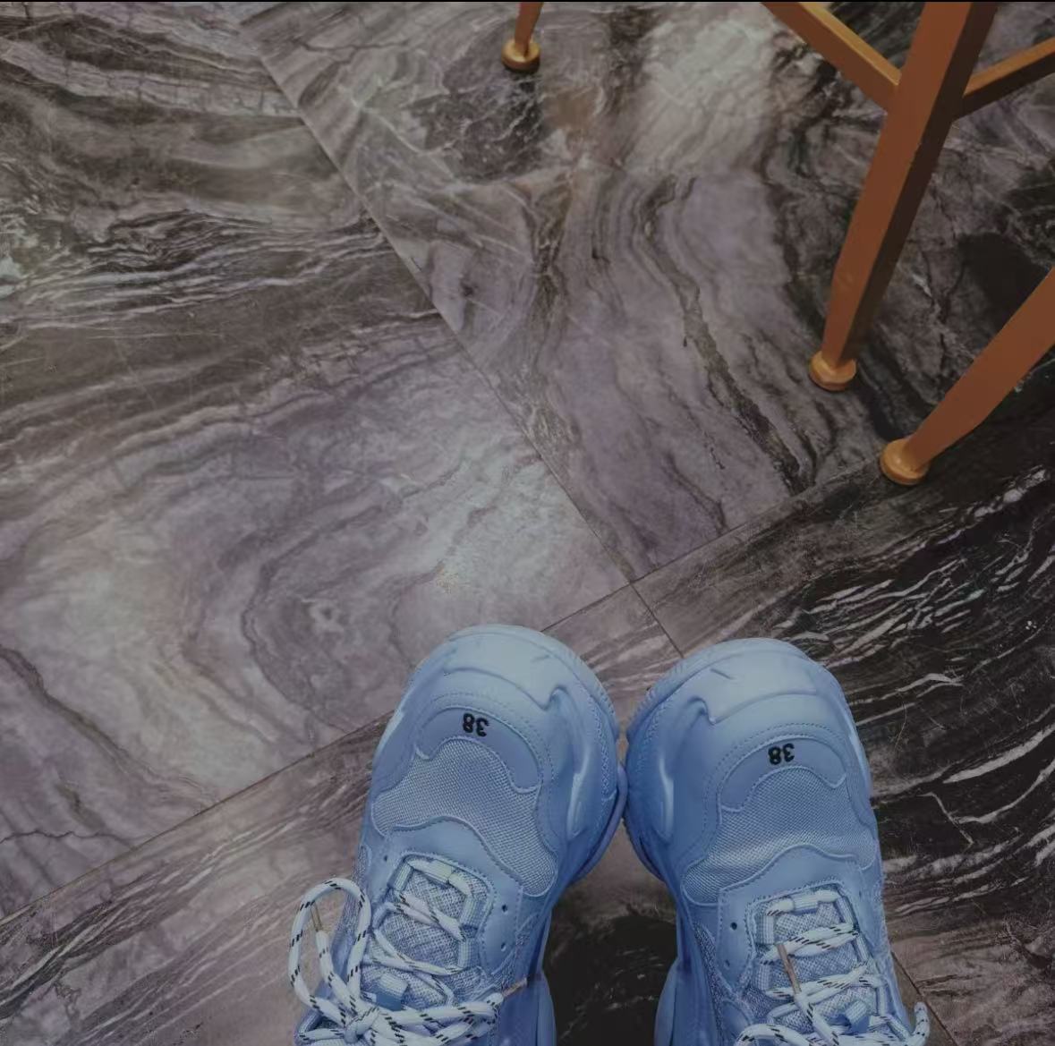 Balenciaga Triple S Moonlight 524039 W2FW1 4800 review Ryan