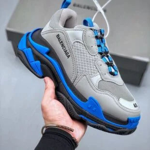 Balenciaga Triple S Grey Sapphire 536737 W09ON1 9018 review Uriah